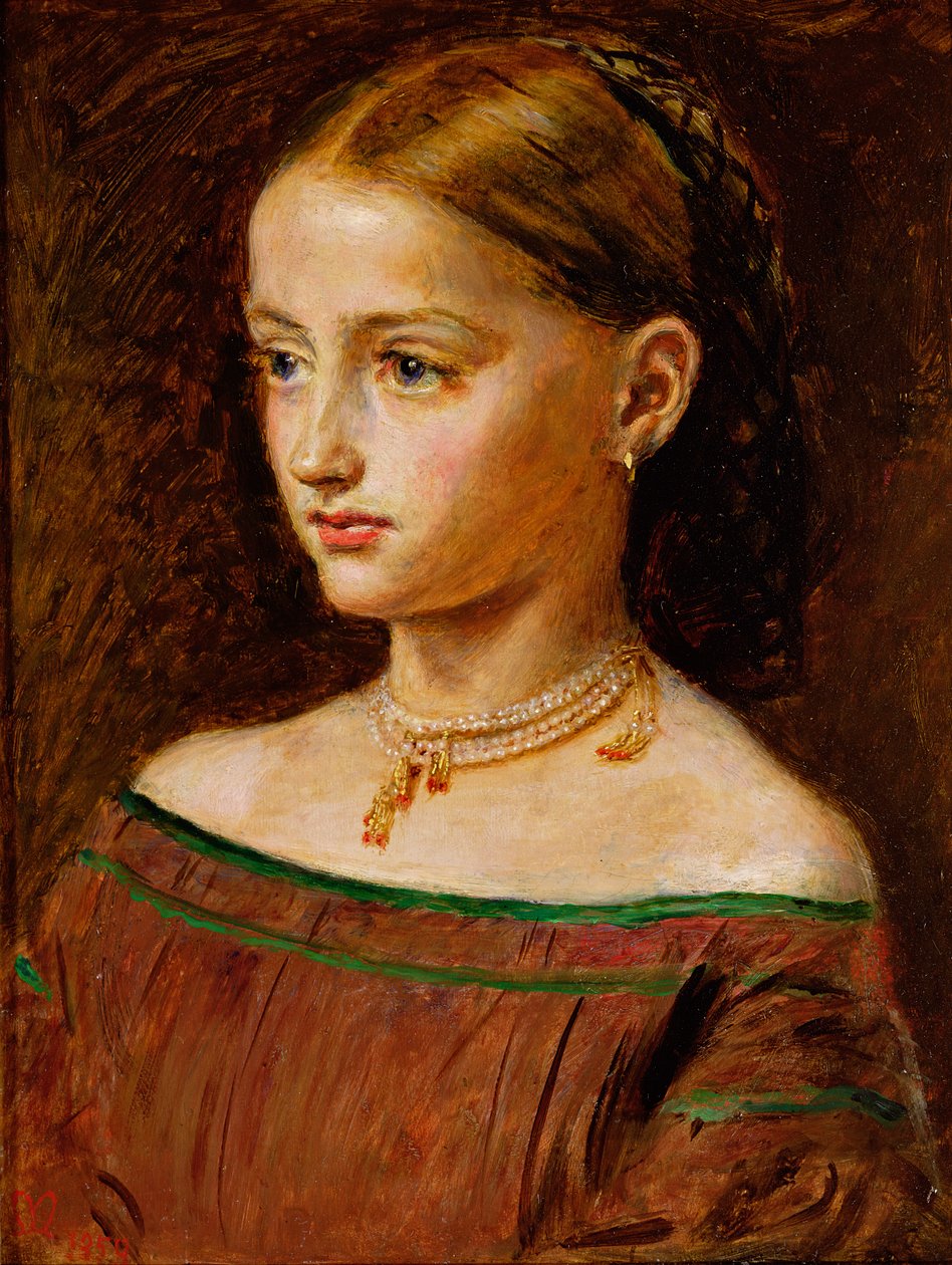 Alice Gray, 1859 (öljy) tekijältä John Everett Millais