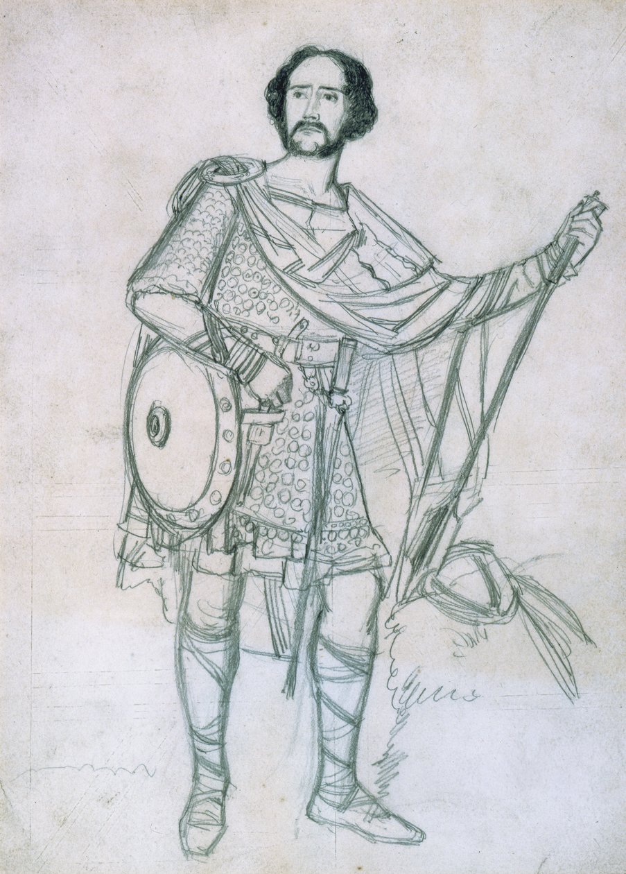 Näyttelijä tekijältä John Everett Millais
