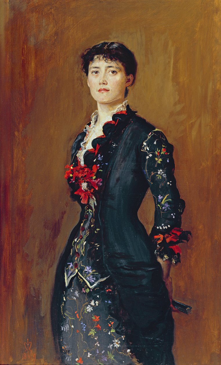 Louise Joplingin muotokuva, 1879 tekijältä John Everett Millais