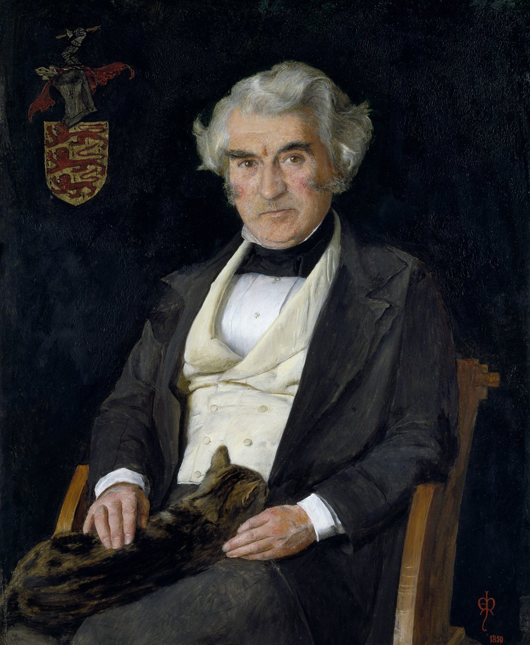 Thomas Comben muotokuva, 1850 tekijältä John Everett Millais