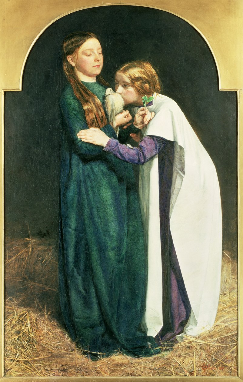 Kyyhkysen paluu arkkiin, 1851 tekijältä John Everett Millais