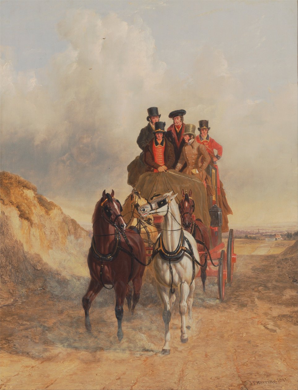 Royal Mail Coach tiellä tekijältä John F. Herring
