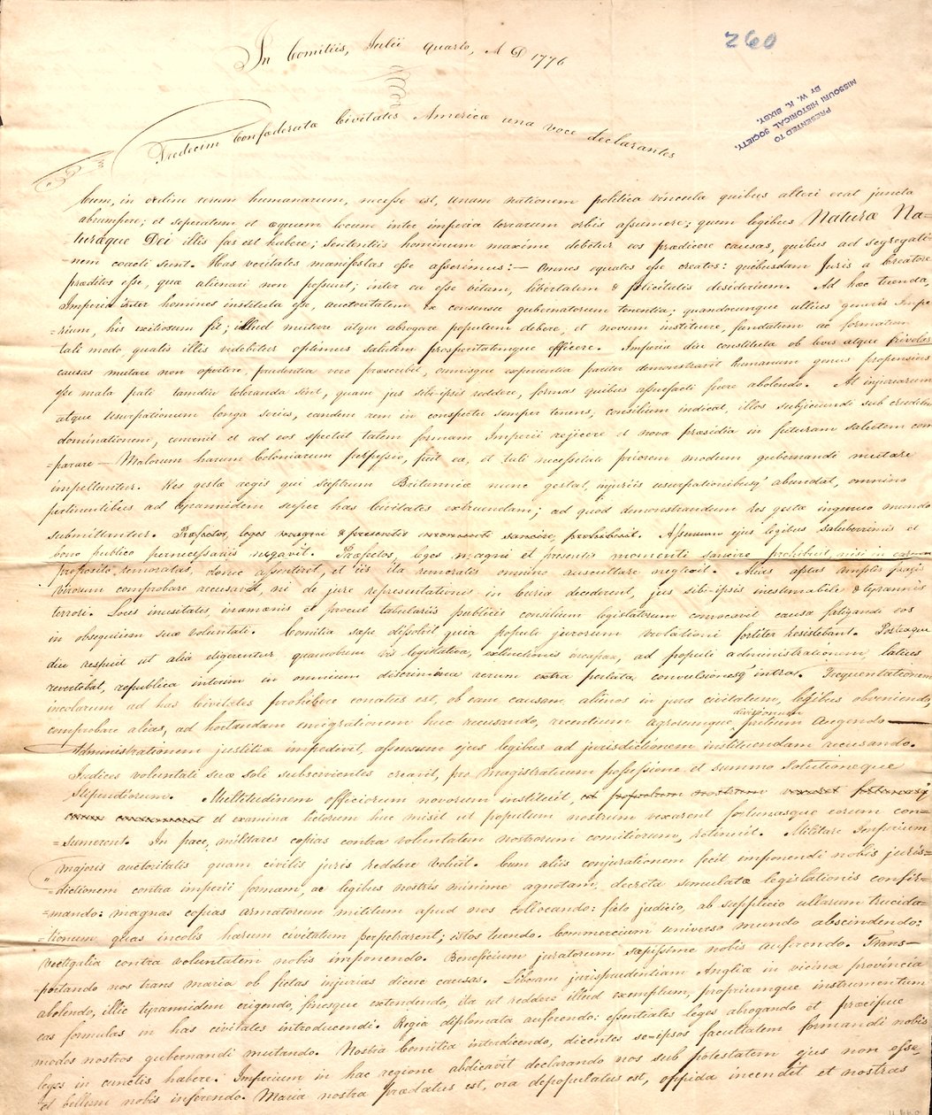 Farmer lähetti Jeffersonille kirjeensä 4. lokakuuta tekijältä John Farmer