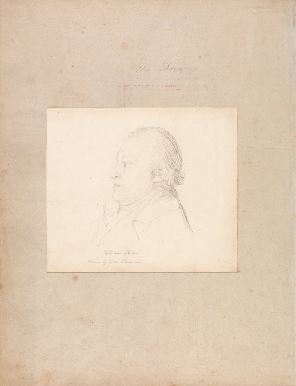 William Blaken muotokuva tekijältä John Flaxman