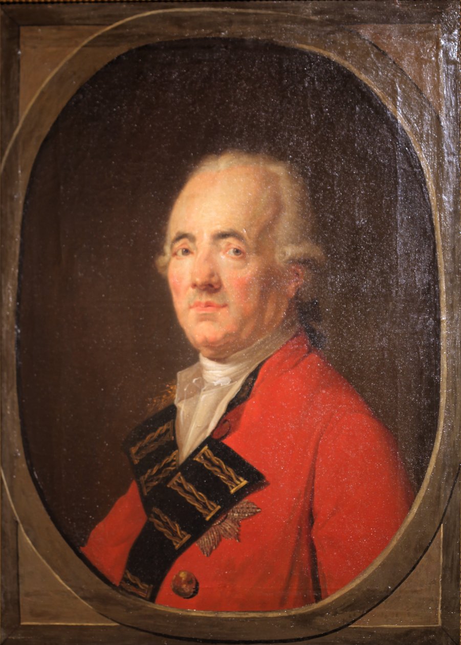 Kenraali Frederick Haldimandin (1718-1791) muotokuva tekijältä John Francis Rigaud
