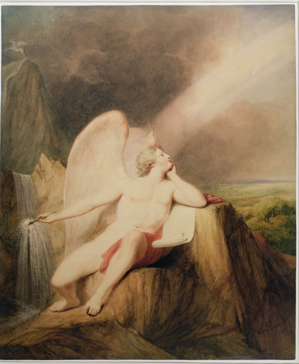 Maalaustaito, 1807 tekijältä John Francis Rigaud