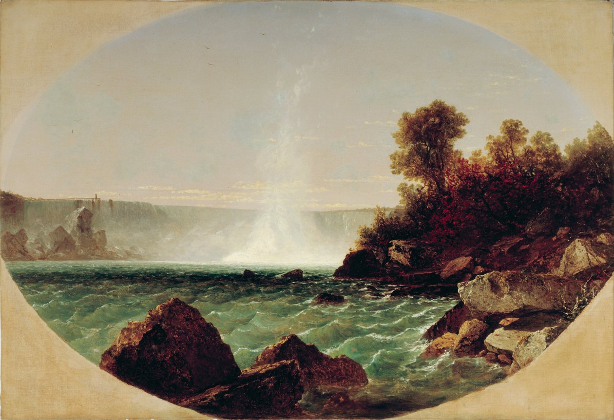 Niagaran putoukset tekijältä John Frederick Kensett