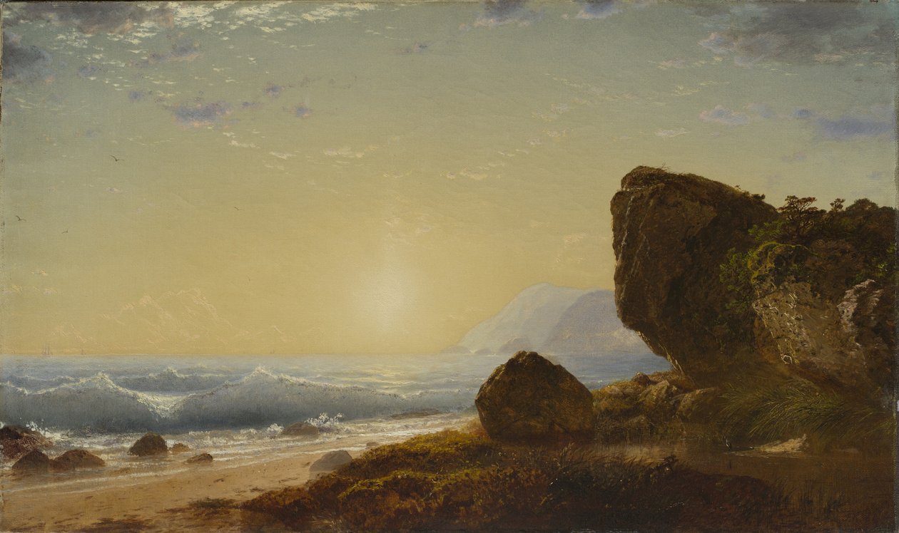 Merenranta, 1861 tekijältä John Frederick Kensett