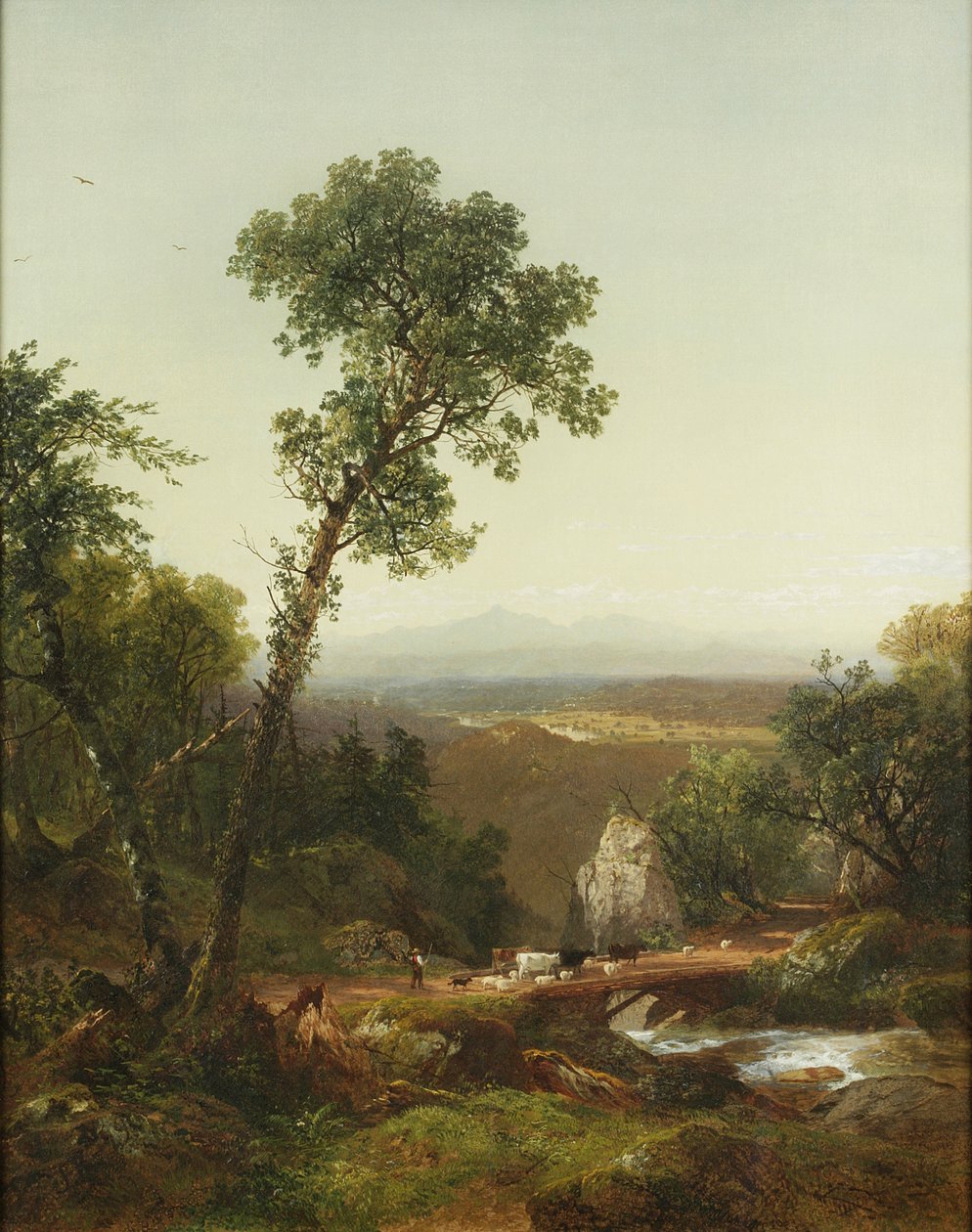 Valkoisen vuoren maisema, 1859 tekijältä John Frederick Kensett