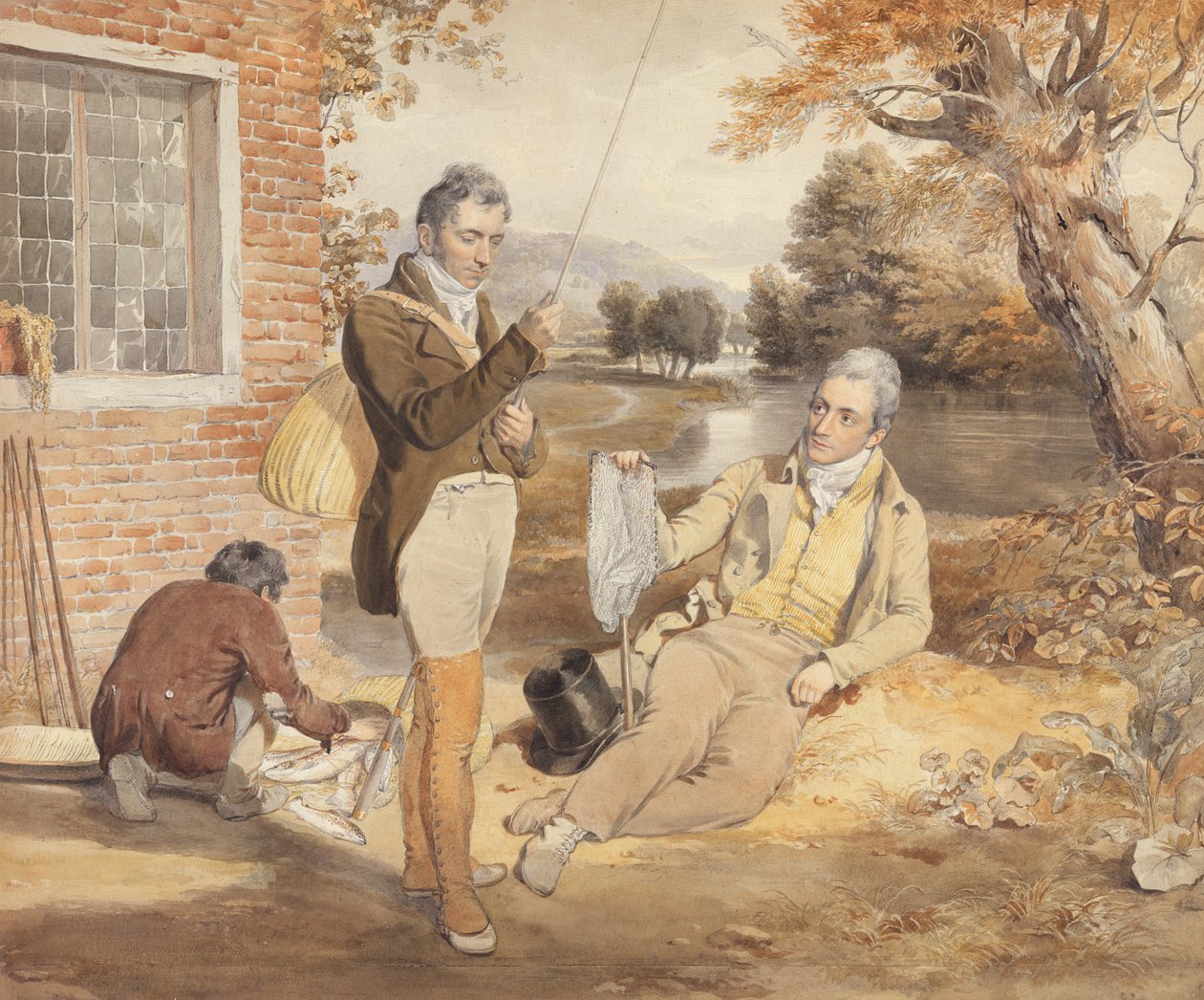 Kalastus tekijältä John Frederick Lewis