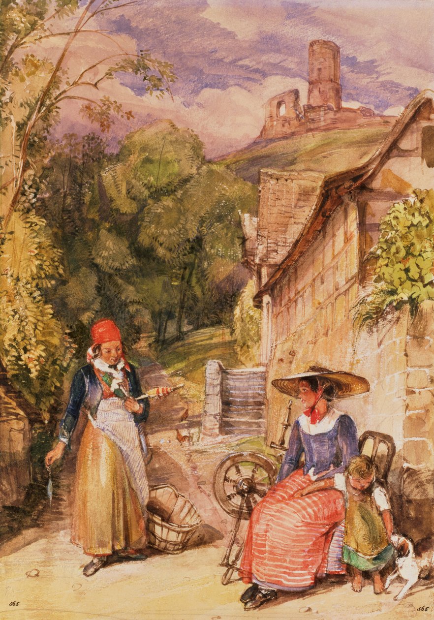 Schwarzwaldin talonpojat tekijältä John Frederick Lewis