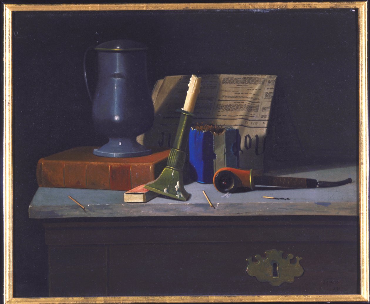 Täysi hylly, noin 1891 tekijältä John Frederick Peto