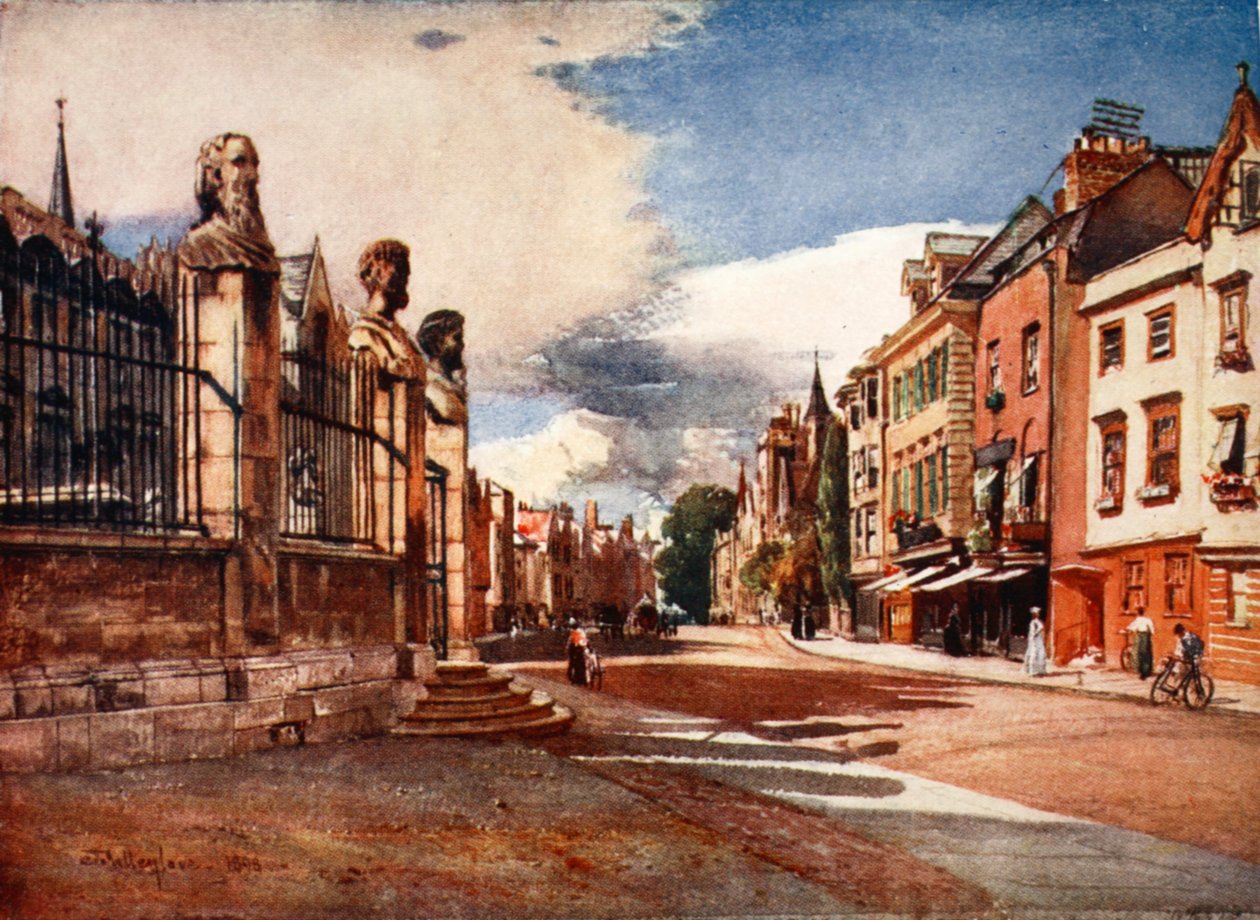 Broad Street, Looking West, 1903 tekijältä John Fulleylove
