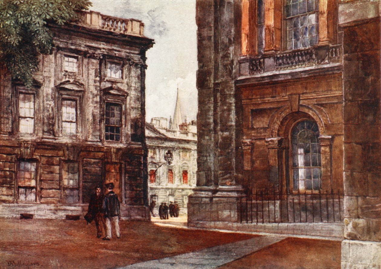 Christ Church, Peckwater Quadrangle, 1903 tekijältä John Fulleylove