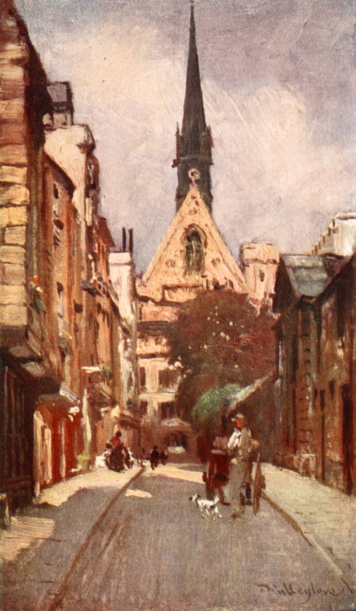 Exeter College Chapel, Ship Street, 1903 tekijältä John Fulleylove