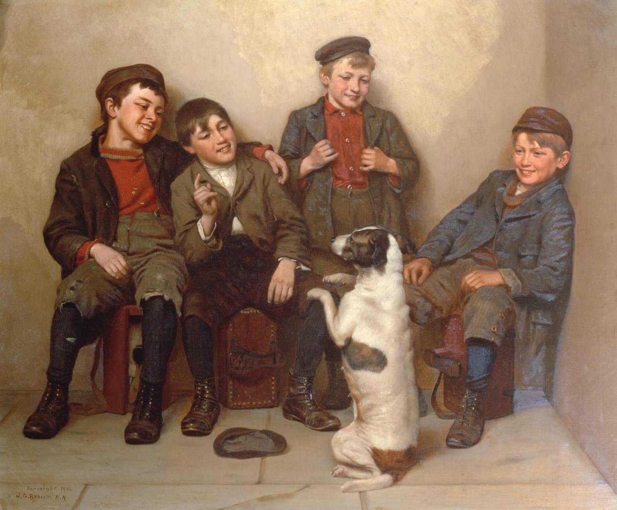 Haluaa olla yksi heistä tekijältä John George Brown