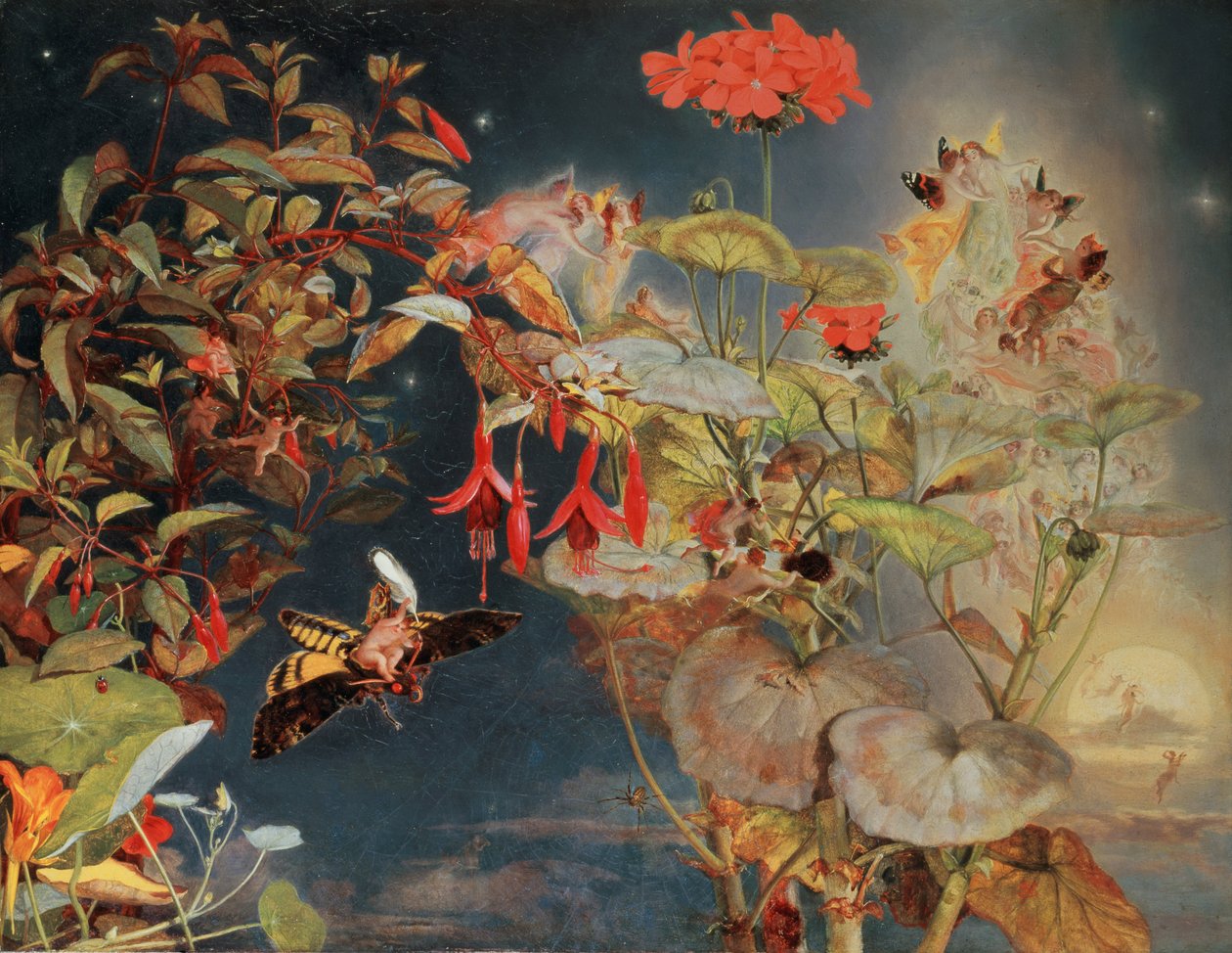 Juhannuskeijut, n. 1856 tekijältä John George Naish