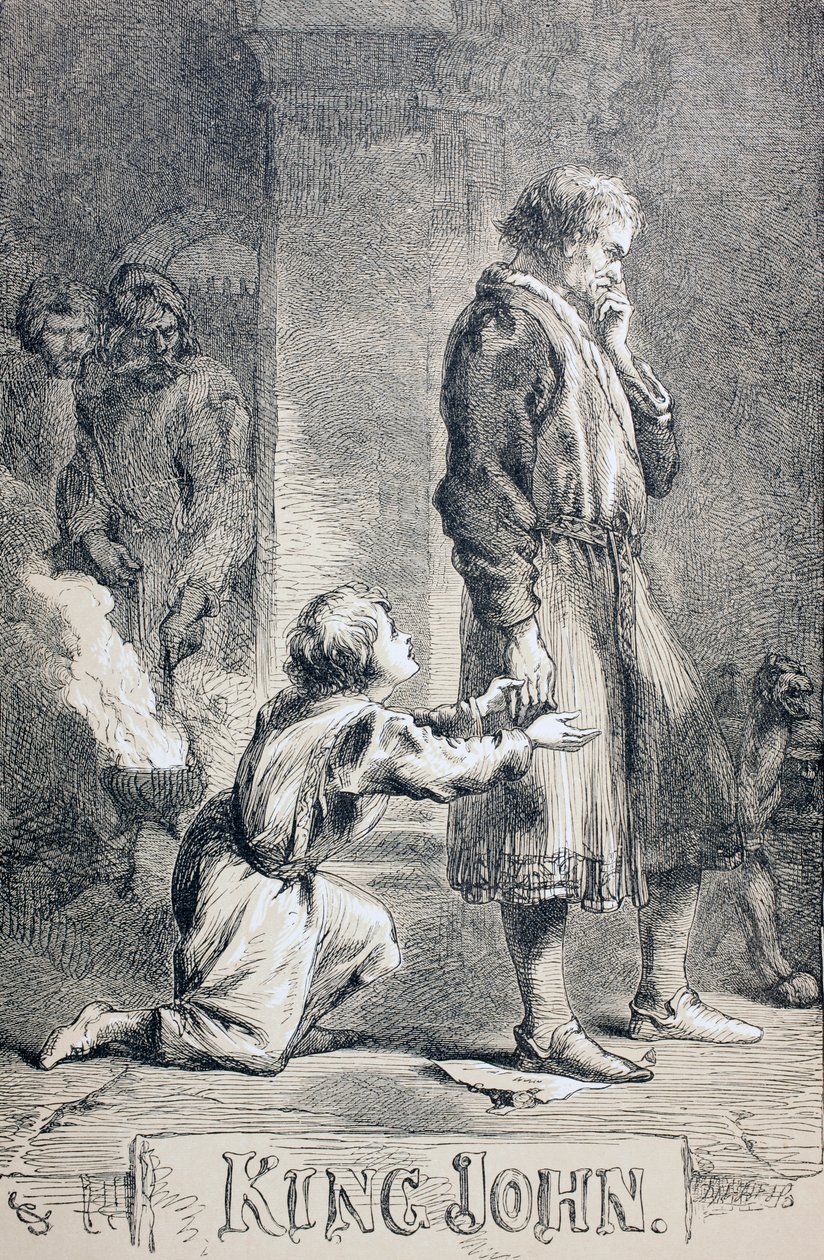 Kuningas Johannes, 1890 tekijältä John Gilbert