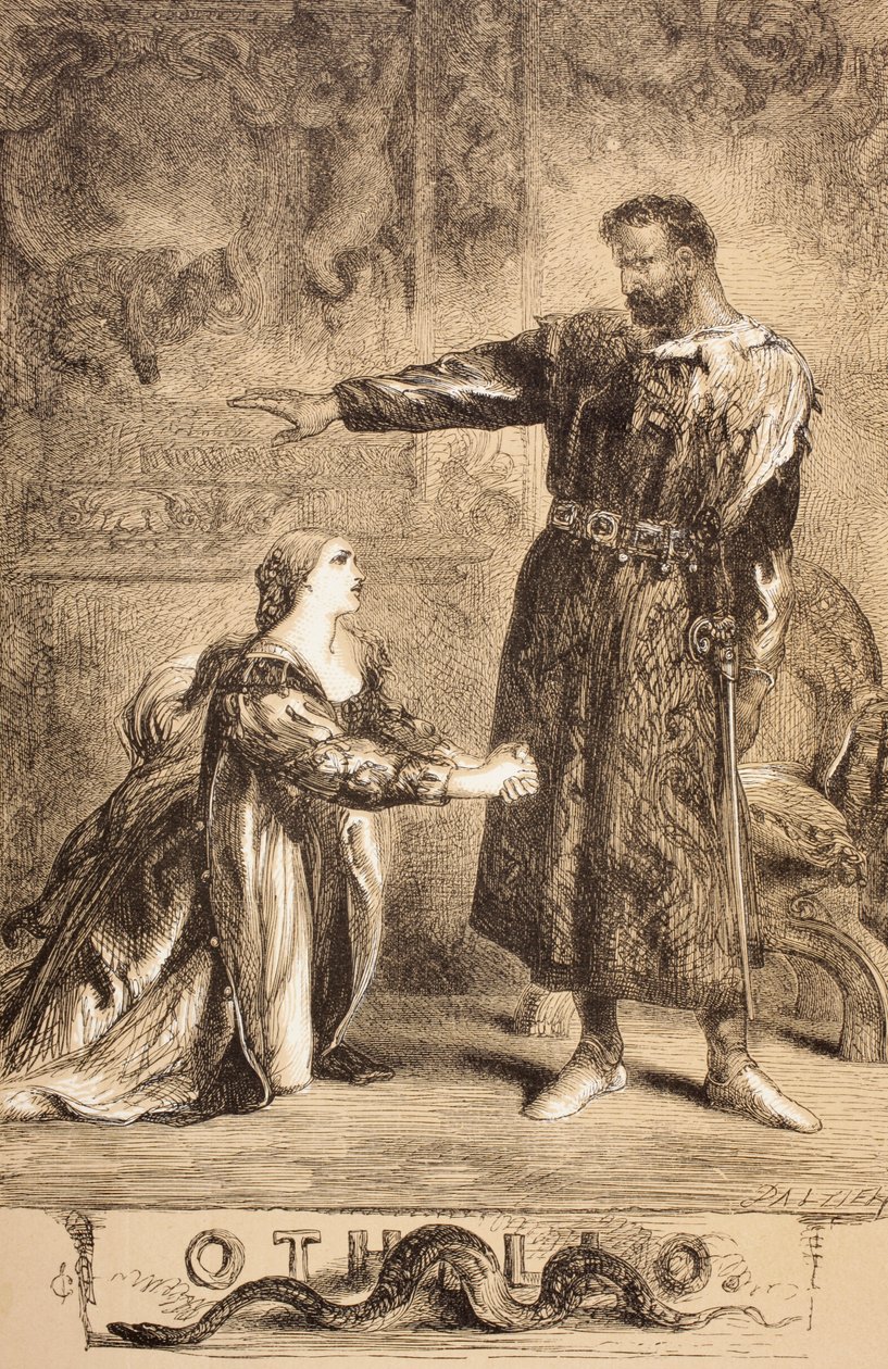 Othello, 1890 tekijältä John Gilbert