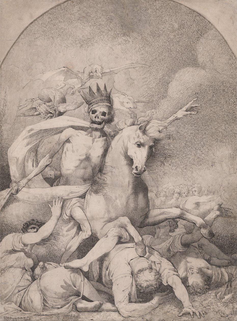 Kuolema kalpealla hevosella tekijältä John Hamilton Mortimer