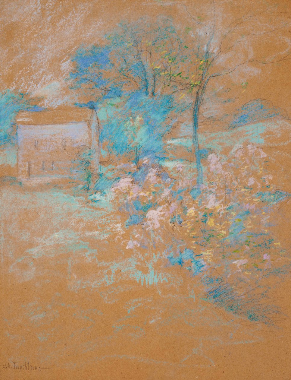 kevät tekijältä John Henry Twachtman