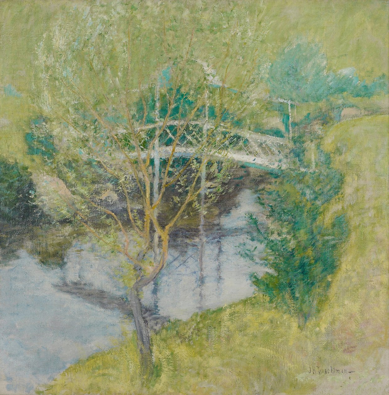 Valkoinen silta tekijältä John Henry Twachtman