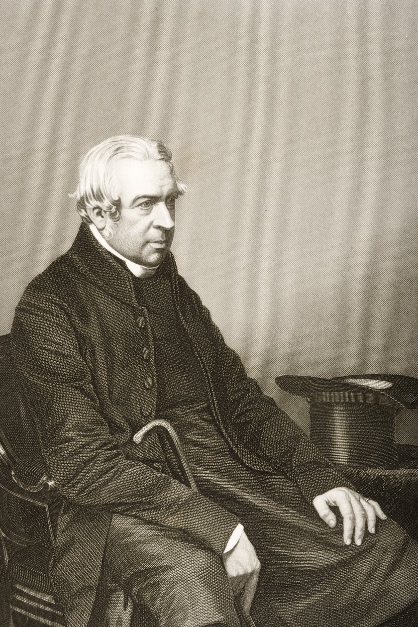 Charles Richard Sumner (1790-1874), kaiverrus D.J. Pound valokuvasta, Lontoossa 1860 julkaistusta The Drawing-Room of Eminent Personages, Volume 2 tekijältä John Jabez Edwin Paisley Mayall