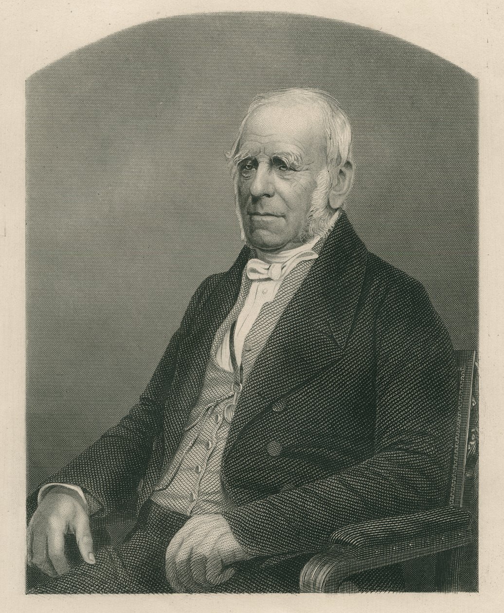 Henry Petty-Fitzmaurice, 3. Lansdownen markiisi, D.J. Poundin valokuvasta kaiverrettu, Lontoossa 1860 julkaistusta teoksesta "The Drawing-Room of Eminent Personages, Volume 2". tekijältä John Jabez Edwin Paisley Mayall