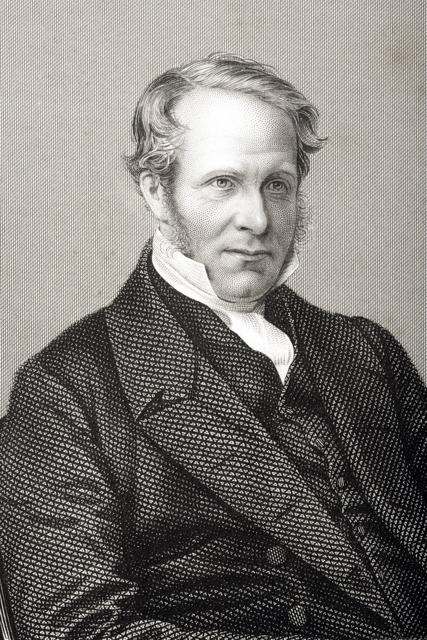 Reverend Baptist Wriothesley Noel (1799-1873) kaiverrettu D.J. Pound valokuvasta, Lontoossa 1860 julkaistusta The Drawing-Room of Eminent Personages, Volume 2 tekijältä John Jabez Edwin Paisley Mayall