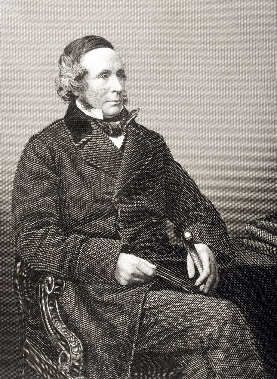 Sir Henry Singer Keating (1804-88), kaiverrus D.J. Pound valokuvasta, Lontoossa 1860 julkaistusta The Drawing-Room of Eminent Personages, Volume 2 tekijältä John Jabez Edwin Paisley Mayall