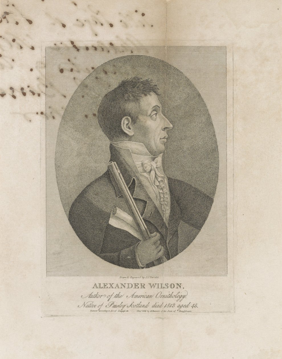 Alexander Wilson, 1814 tekijältä John James Barralet