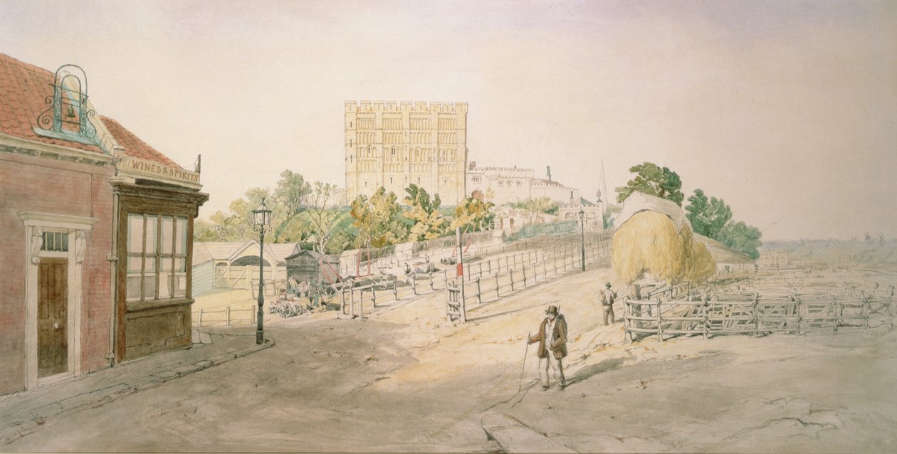 Norwichin linna tekijältä John Joseph Cotman