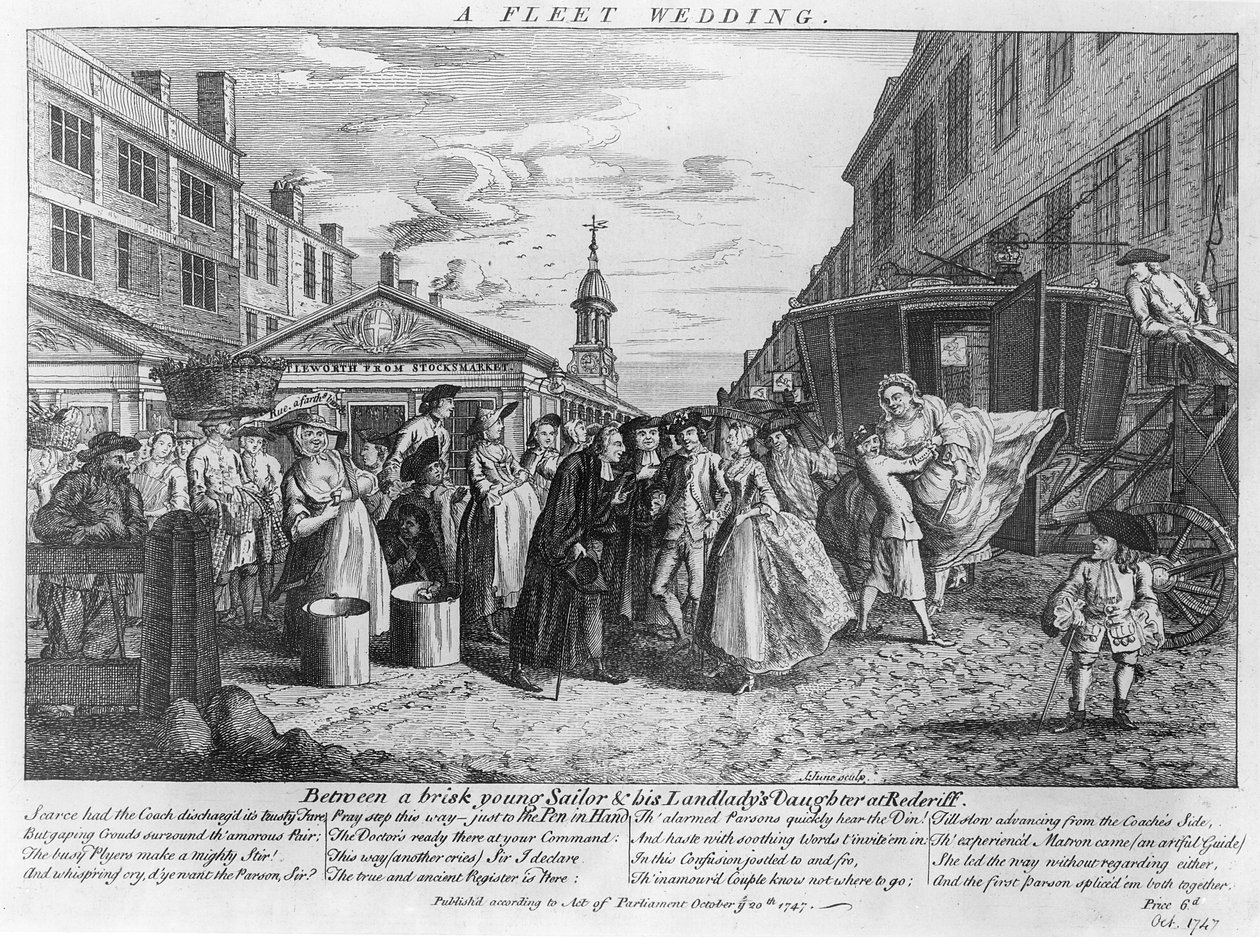 Laivaston häät, 1747 tekijältä John June