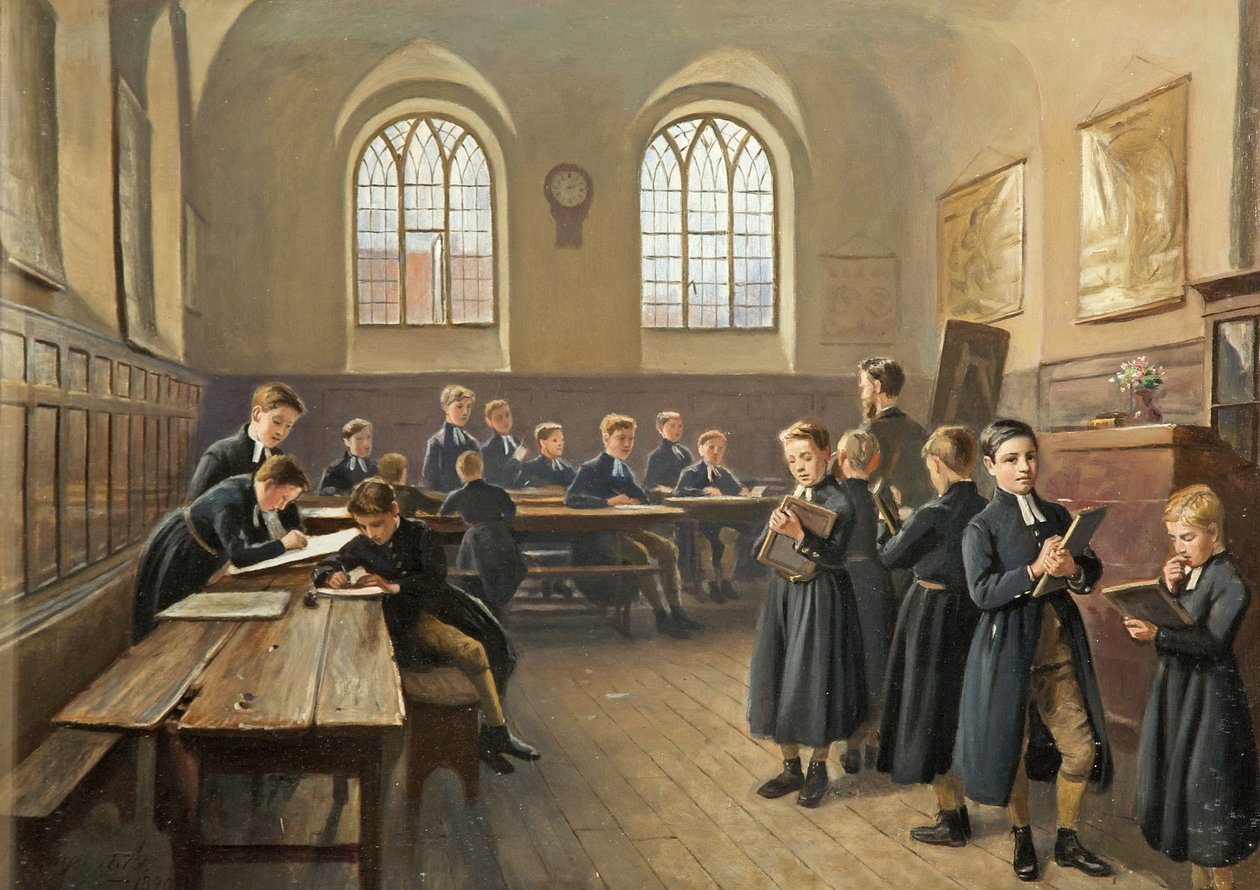 The Blue Coat School Gloucester, 1879-90 tekijältä John Kemp