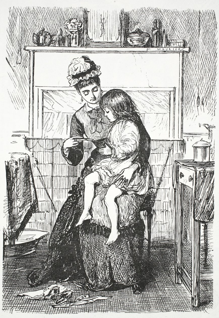 Lastenhuoneessa tekijältä John Leech