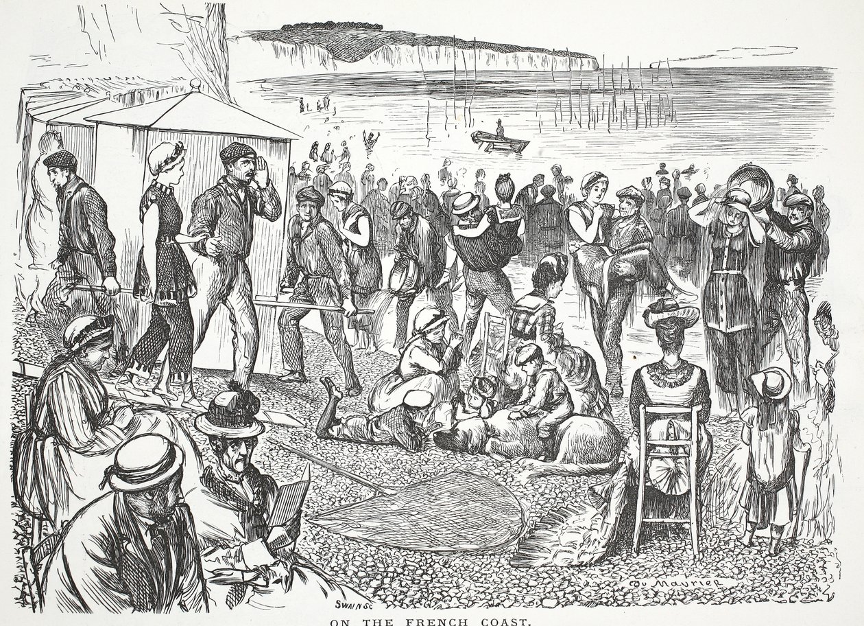Ranskan rannikolla tekijältä John Leech