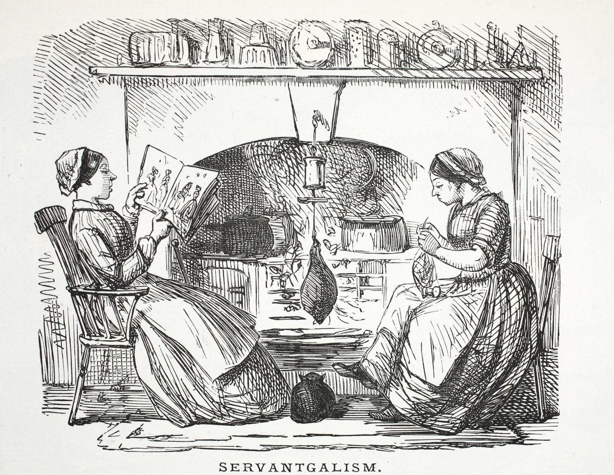 Servantgalismi, 1853 tekijältä John Leech