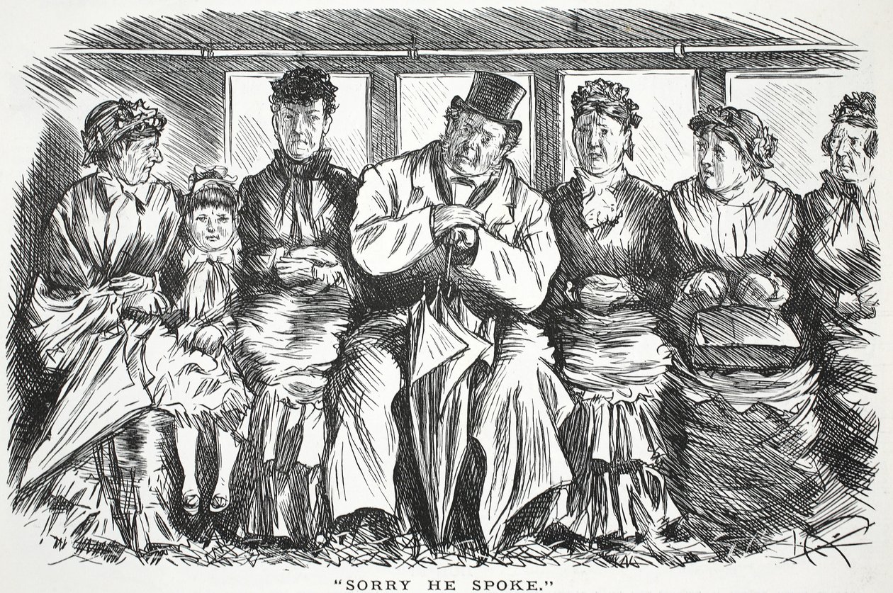 Anteeksi, että hän puhui tekijältä John Leech