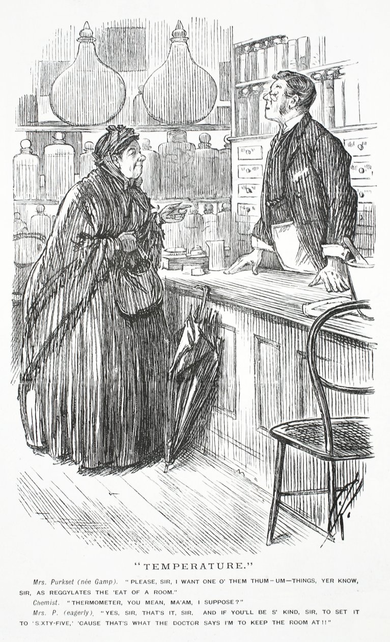 Lämpötila tekijältä John Leech
