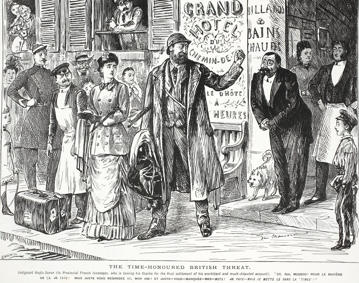 Aikanaan kunnioitettu brittiläinen uhka tekijältä John Leech
