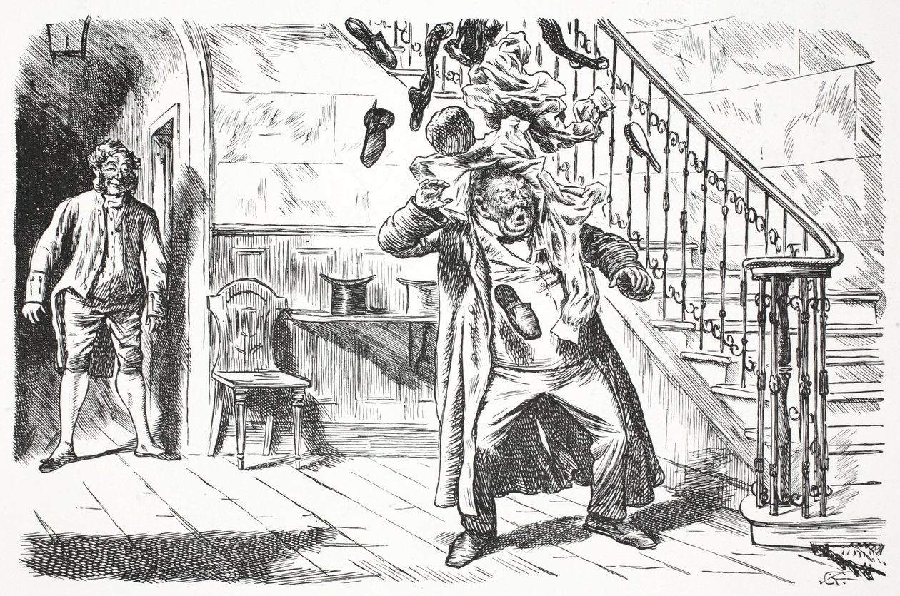 Epäsuosittu aviomies tekijältä John Leech