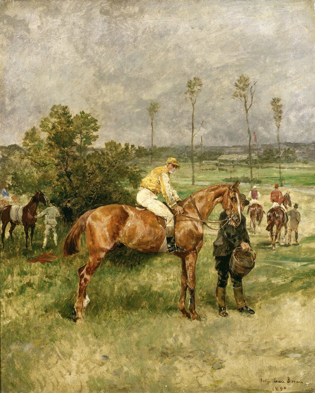 Ennen alkua, 1890 tekijältä John Lewis Brown