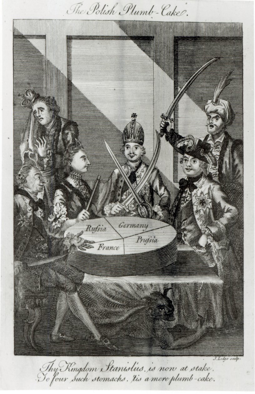 Puolan luumukakku, c1772 tekijältä John Lodge