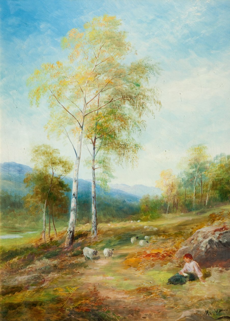 Autumn, Strathglass, Inverness-shire tekijältä John MacWhirter