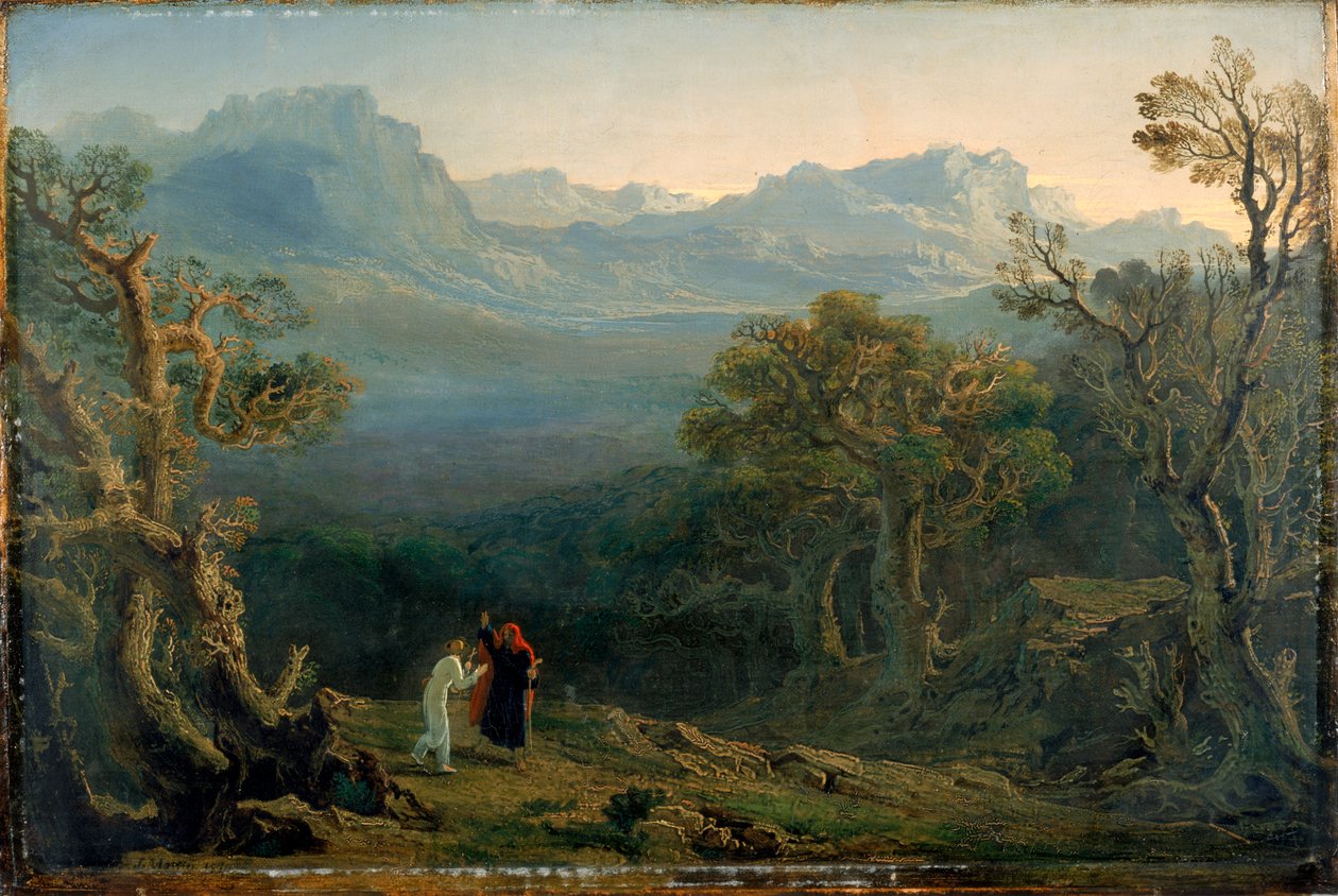 Edwin ja Angelina, 1816 tekijältä John Martin