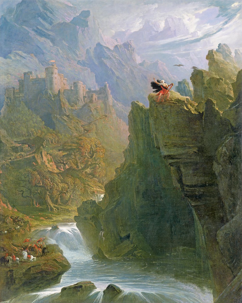 Bard, n. 1817 tekijältä John Martin
