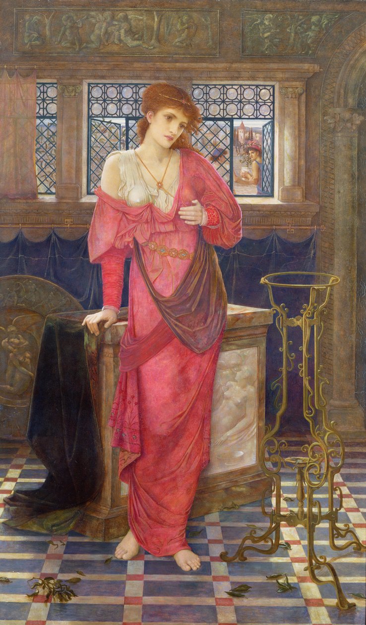 Isabella ja basilikapata tekijältä John Melhuish Strudwick