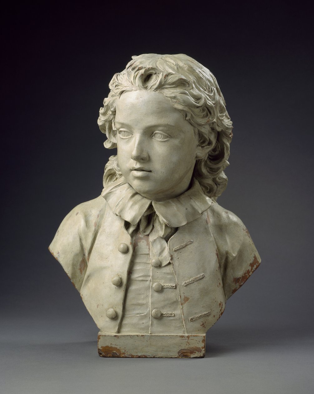 Edward Salterin kuusivuotias rintakuva, 1748 (terrakotta) tekijältä John Michael Rysbrack