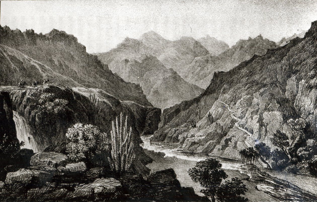Näkymä Cordillerassa tekijältä John Miers