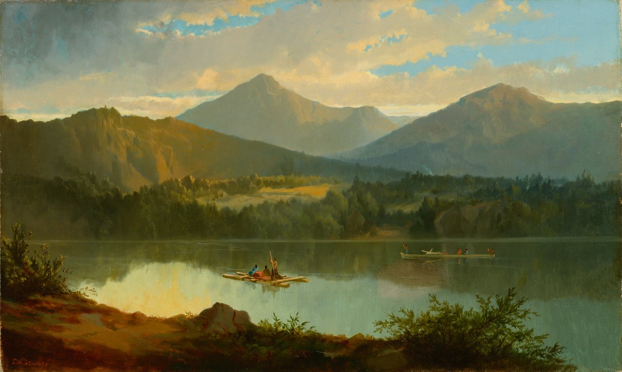 Länsimaisema, 1847-49 tekijältä John Mix Stanley